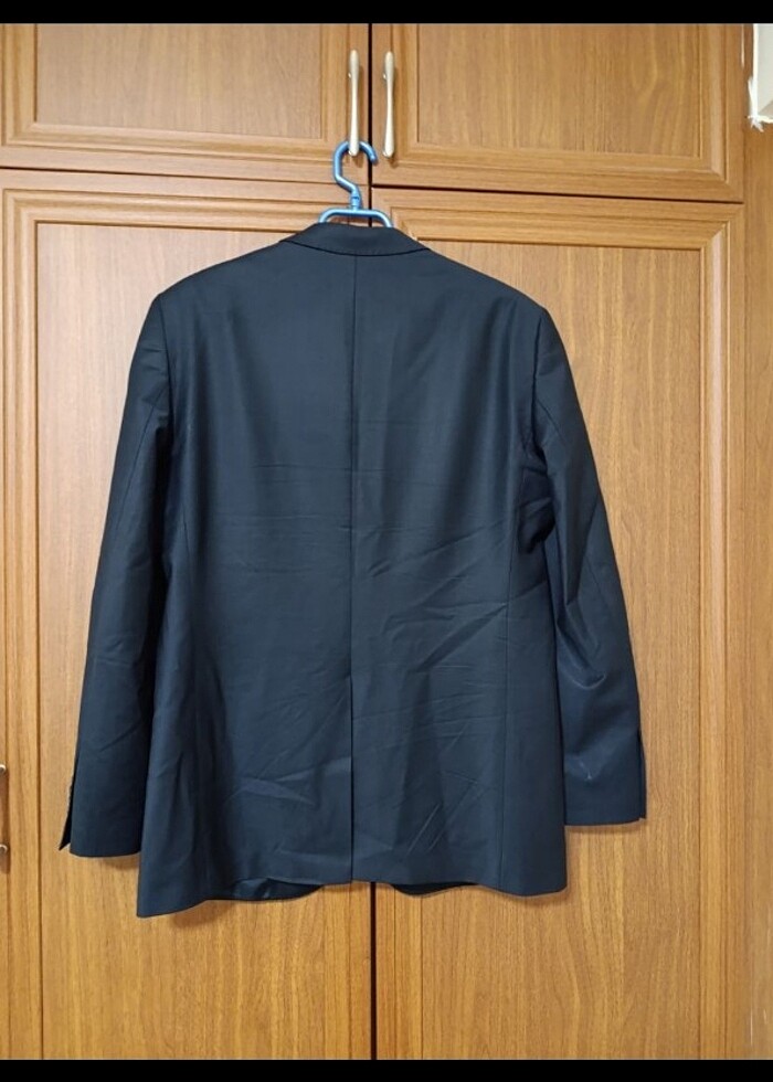 50 beden Hatem Saykı marka lacivert ceket - Görsel 3