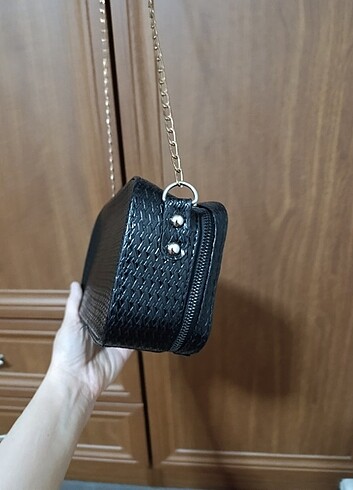 Temiz kullanılmış siyah çanta - Görsel 6