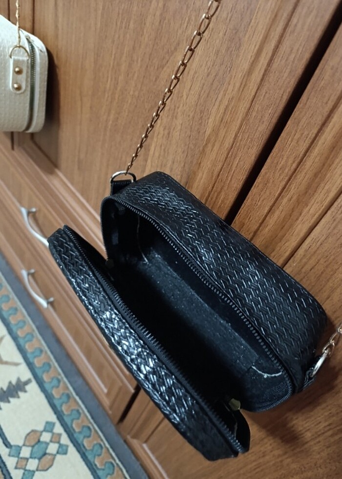 Temiz kullanılmış siyah çanta - Görsel 5