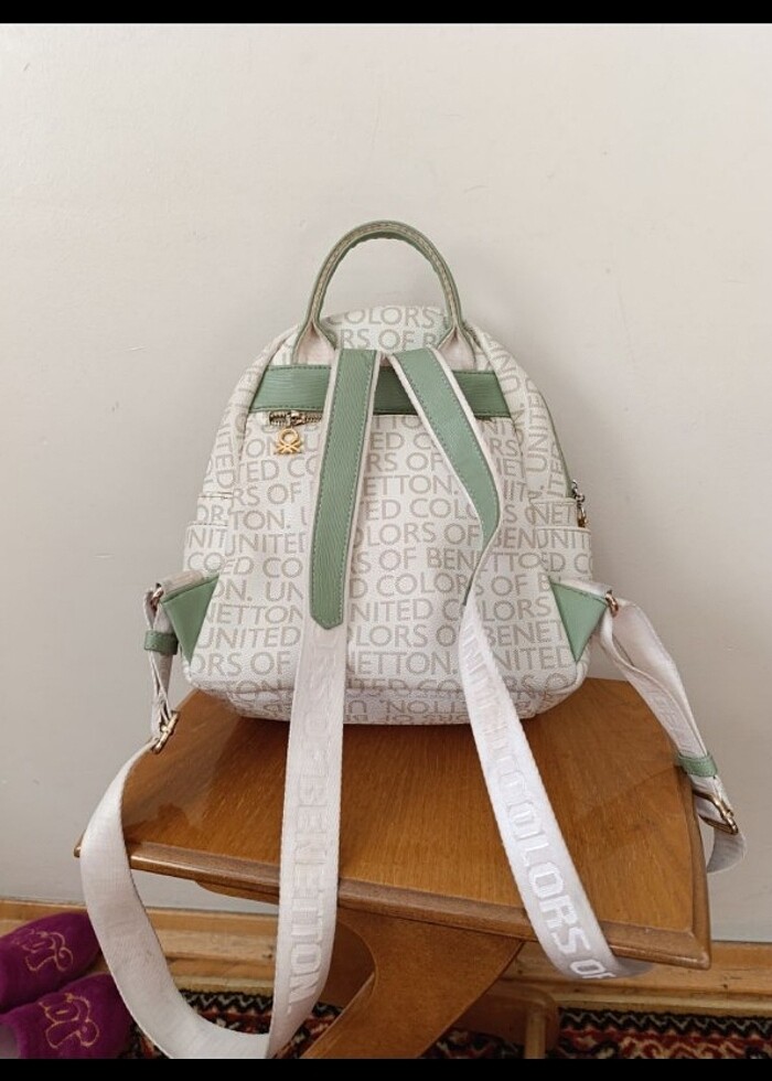 Orjinal Benetton marka sırt çantası - Görsel 2