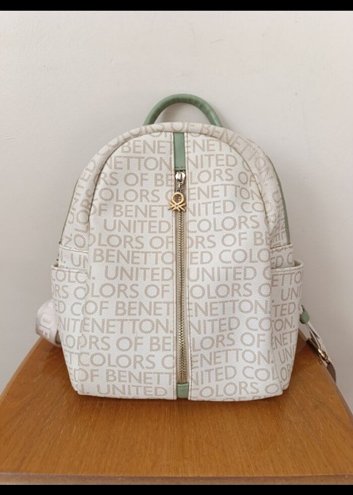 Orjinal Benetton marka sırt çantası - Görsel 3