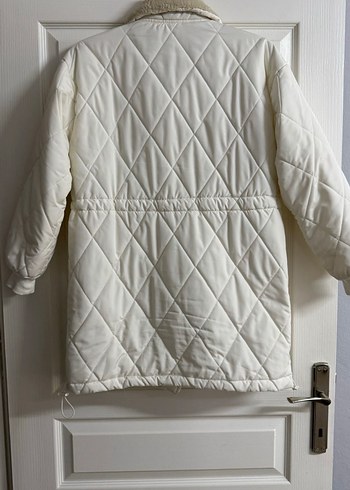 Trendyol Beyaz Şişme Mont - Görsel 6