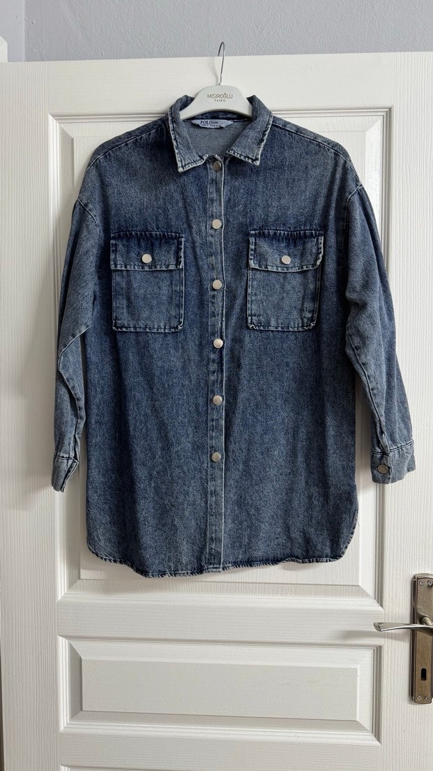 Denim / Kot Kadın Ceket - Görsel 2