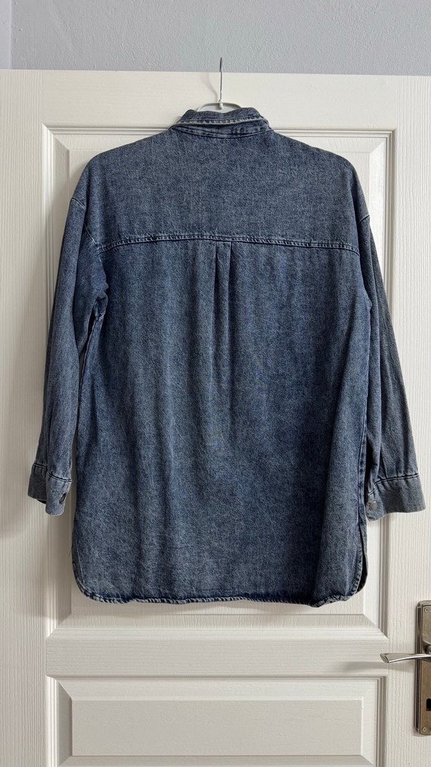 Denim / Kot Kadın Ceket - Görsel 5