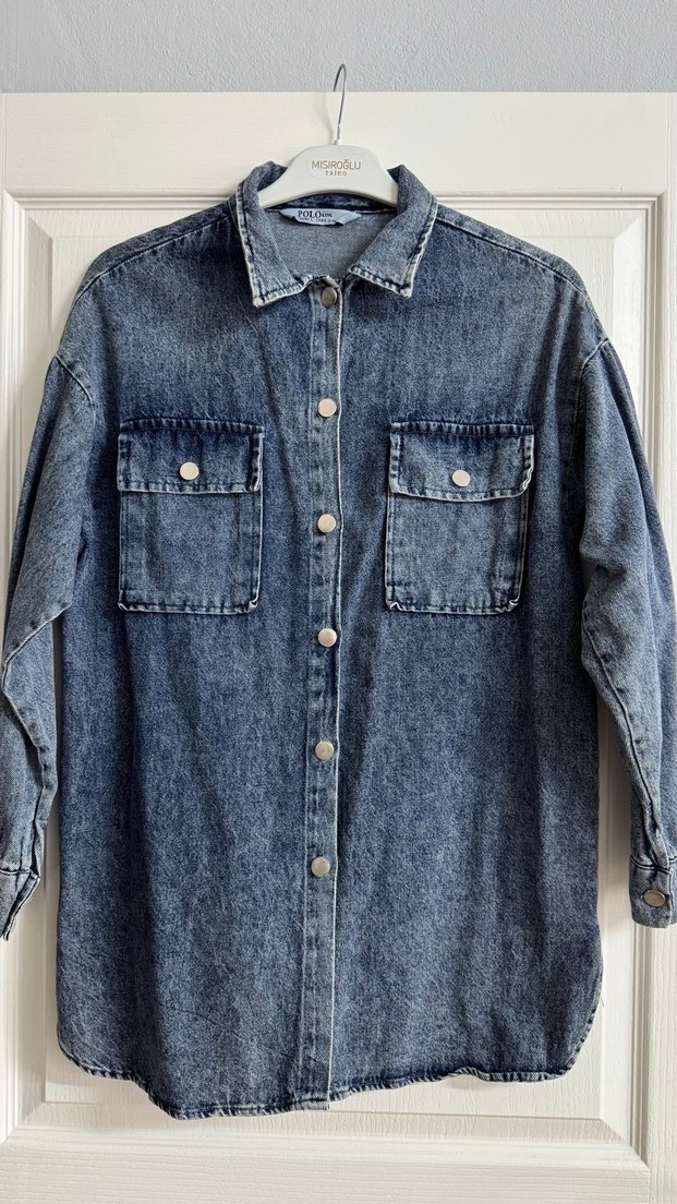 Denim / Kot Kadın Ceket - Görsel 3