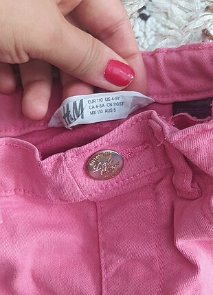 H&M Pembe h&m kız çocuk kot jean