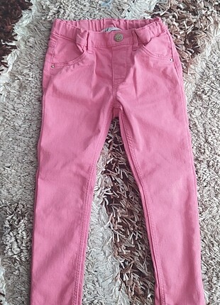 Pembe h&m kız çocuk kot jean