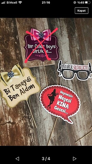 Kına Aksesuarları