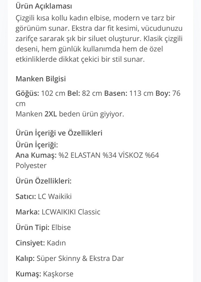 kısa kollu elbise - Görsel 5