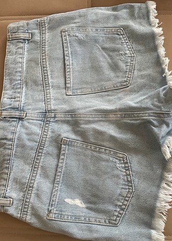 Mini Denim Şort - Görsel 3