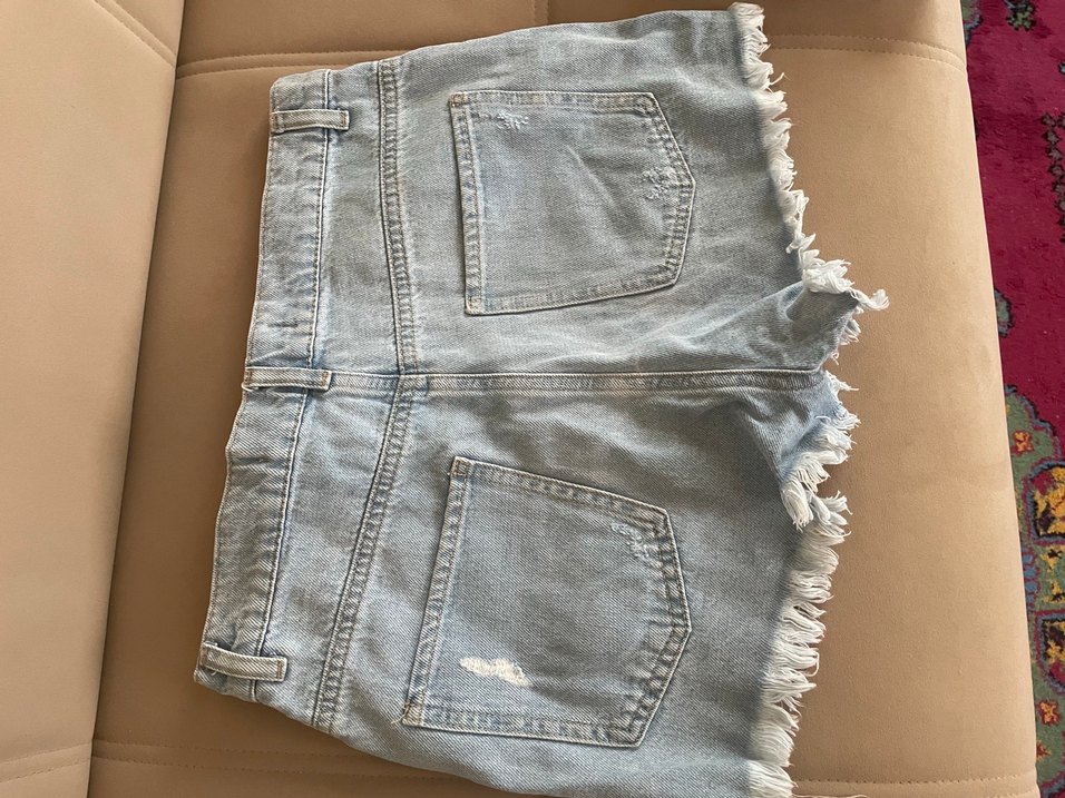 Mini Denim Şort - Görsel 3