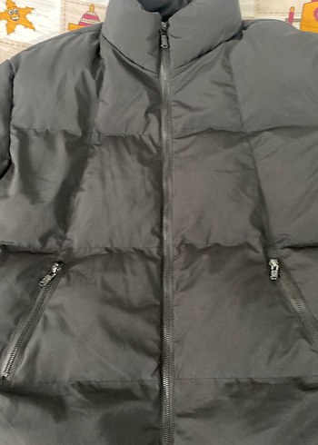 Kadın Siyah Fermuarlı Kısa Kışlık Mont - Görsel 5