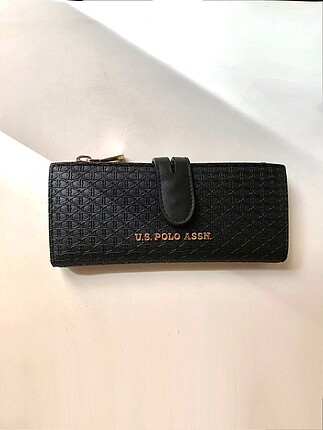 U.S. POLO ASSN. ORİJİNAL SİYAH CÜZDAN