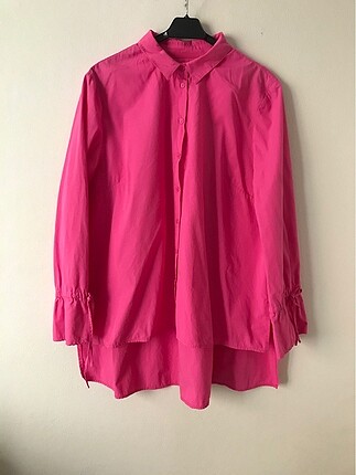 Pembe vintage gömlek