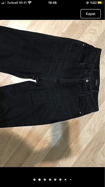 xl Beden siyah Renk Defacto xl 42 beden siyah kadın kot pantolon