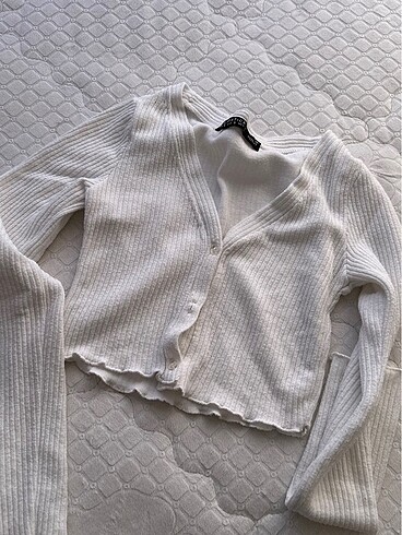 Crop hırka
