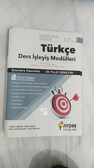 AYDIN YAYINLARI TÜRKÇE DERS İŞLEYİŞ MODÜLLERİ 