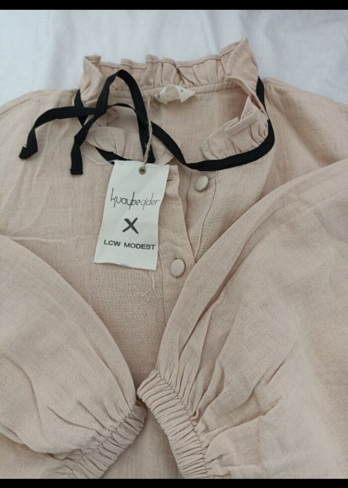 Lc waikiki kuaybe gider müslin gömlek  - Görsel 4