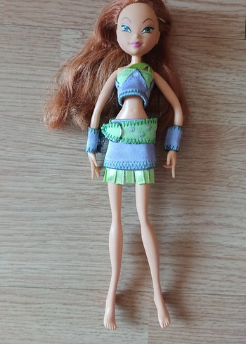 Turkuaz ve Pastel Renkli Bebek Elbise