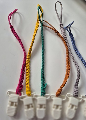 Renkli Bağlı Emzirme Aksesuarları - Görsel 5