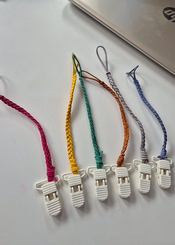 Renkli Bağlı Emzirme Aksesuarları - Görsel 3