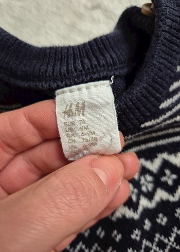 Erkek Çocuk Gri Örgü Kazak - Görsel 3