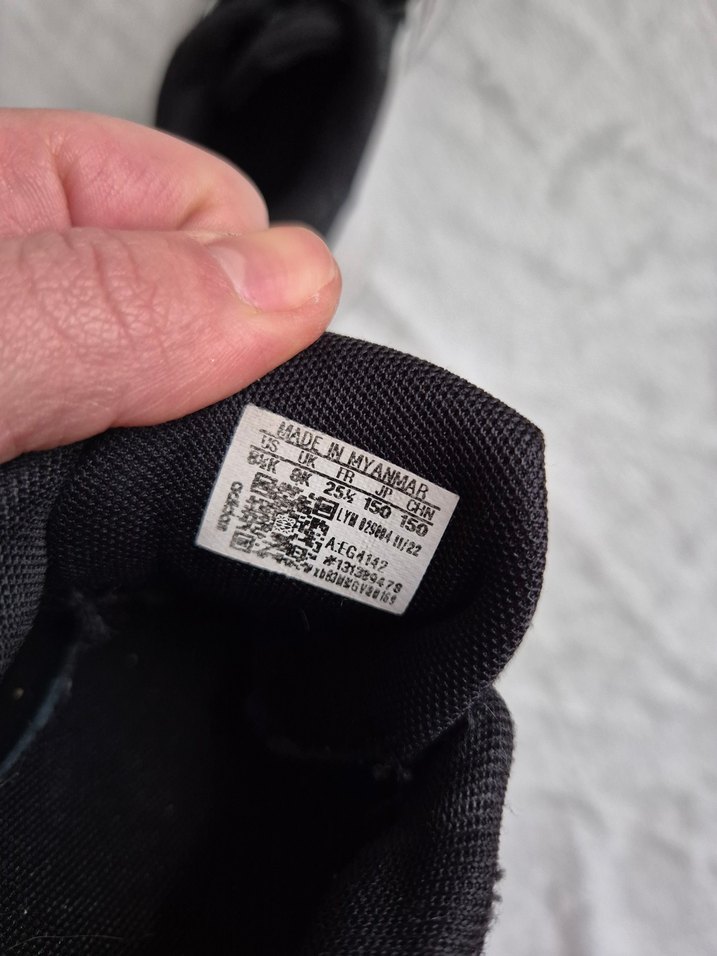 Erkek Çocuk Siyah Cırt Cırtlı Spor Ayakkabı - Görsel 5