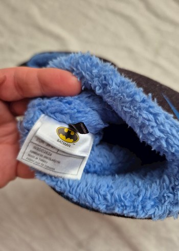 Batman Baskılı Erkek Çocuk Sıcak Terlik - Görsel 2