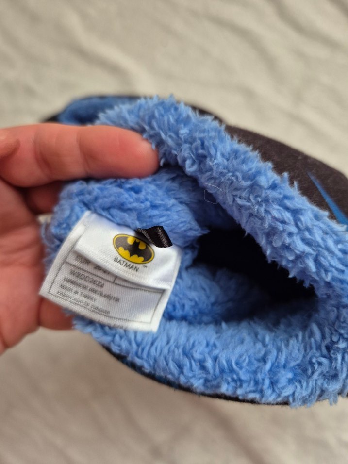 Batman Baskılı Erkek Çocuk Sıcak Terlik - Görsel 2
