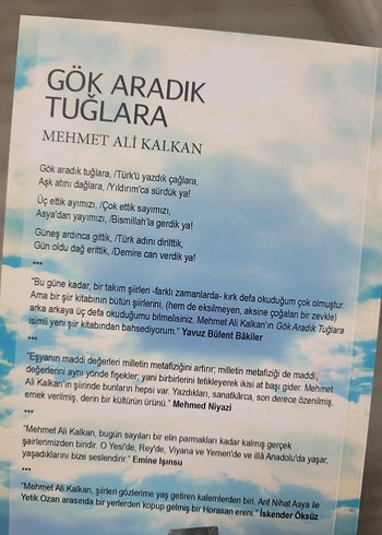 Gök Aradık Tuğlara - Mehmet Ali Kalkan - Görsel 2