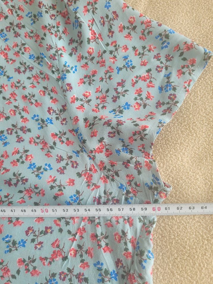 Çiçek Desenli  Gömlek - Görsel 4