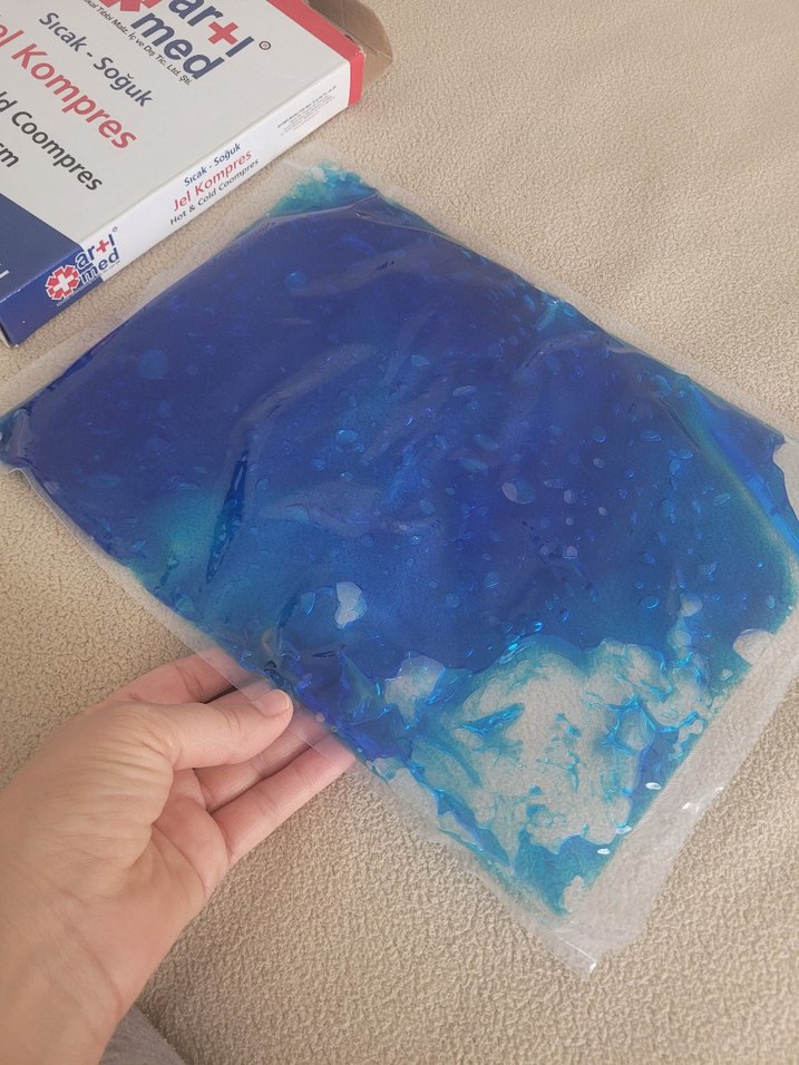 Sıcak-Soğuk Jel Kompres 27x35 cm Özel Kılıflı - Görsel 4