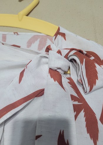 Palmiye Desenli Bluz - Görsel 5