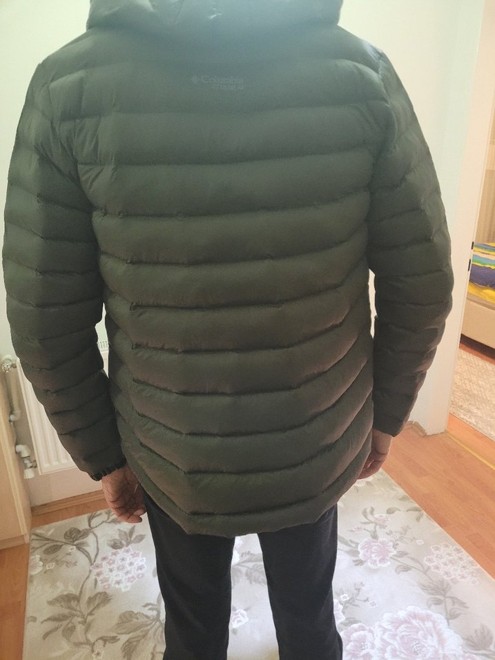 Columbia Kapüşonlu Erkek Mont - Haki - Görsel 5