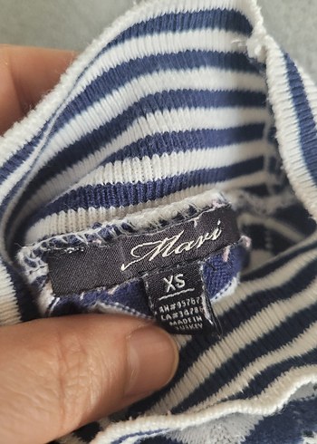 Kadın Beyaz Boğazlı Zebra Desenli Triko Kazak - Görsel 5