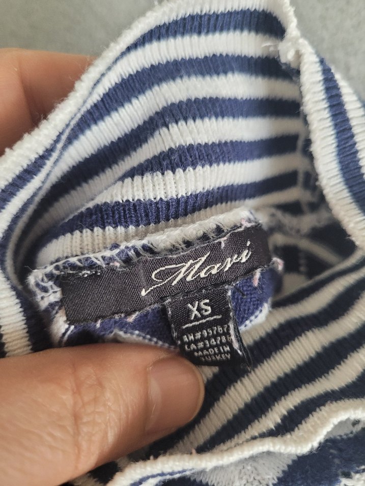 Kadın Beyaz Boğazlı Zebra Desenli Triko Kazak - Görsel 5