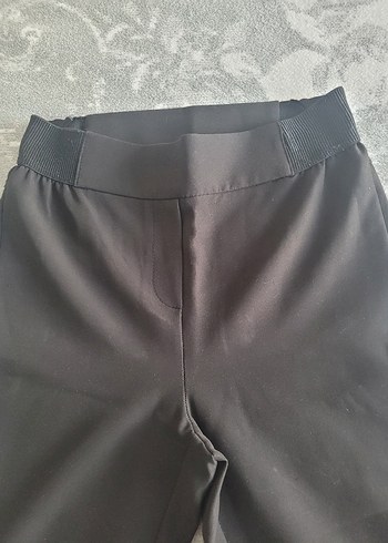 Kadın Siyah Ofis Kumaş Pantolon - Görsel 2