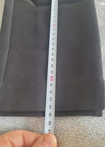 Kadın Siyah Ofis Kumaş Pantolon - Görsel 4