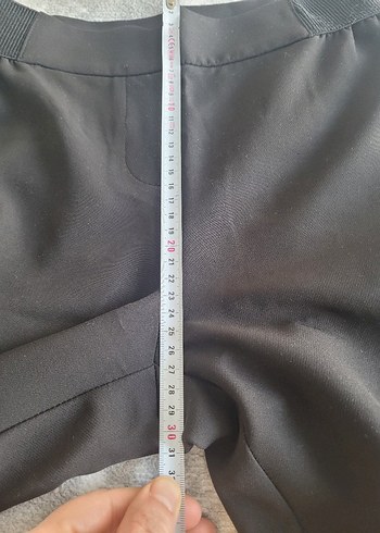 Kadın Siyah Ofis Kumaş Pantolon - Görsel 7