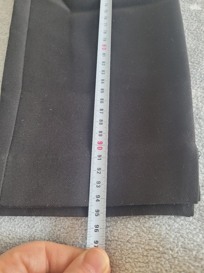 Kadın Siyah Ofis Kumaş Pantolon - Görsel 4