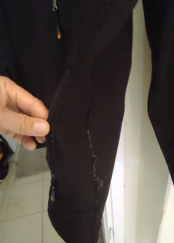 Jack Wolfskin Siyah Fermuarlı Erkek Polar - Görsel 5