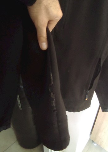 Jack Wolfskin Siyah Fermuarlı Erkek Polar - Görsel 6