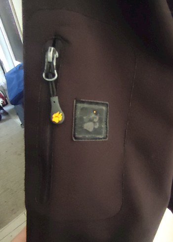 Jack Wolfskin Siyah Fermuarlı Erkek Polar - Görsel 8