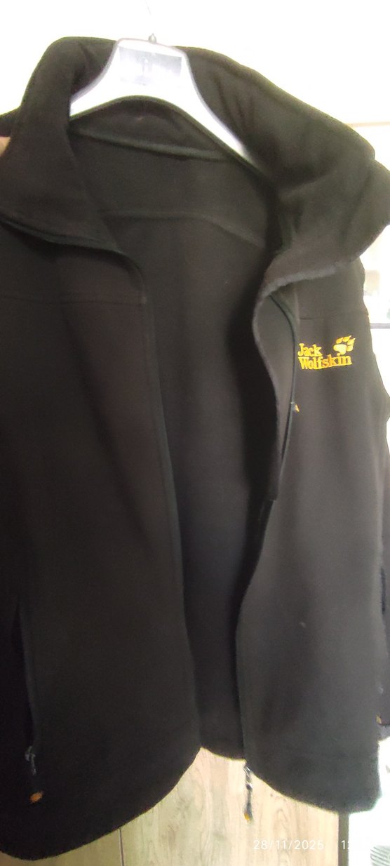 Jack Wolfskin Siyah Fermuarlı Erkek Polar - Görsel 3