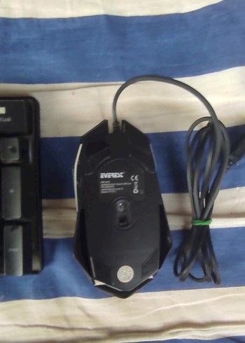 Siyah Kablolu Klavye ve Mouse Seti - Görsel 3