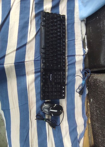 Siyah Kablolu Klavye ve Mouse Seti - Görsel 4