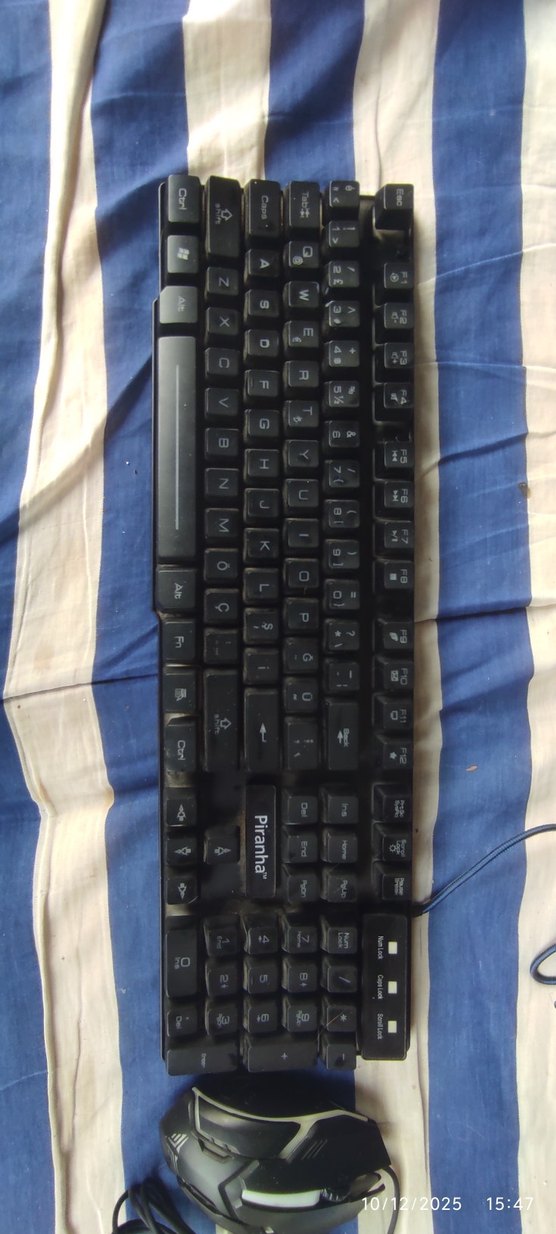 Siyah Kablolu Klavye ve Mouse Seti - Görsel 2