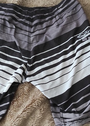 reef surf Zebra Desenli Fermuarlı Erkek Mayo - Görsel 3