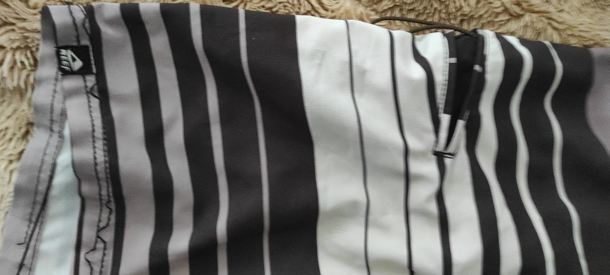 reef surf Zebra Desenli Fermuarlı Erkek Mayo - Görsel 4