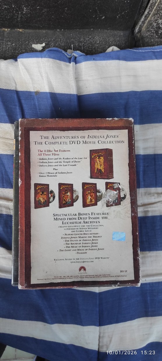 Indiana Jones Tam Film Koleksiyonu DVD - Görsel 2